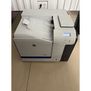 HP LaserJet 500 Color M551 Printer W/Toner Network Ethernet